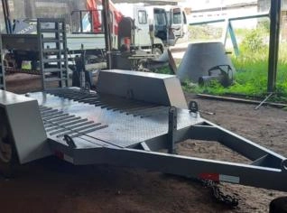 Carretinha Reboque para Transporte de Máquinas - BA