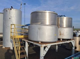 Conjunto Tacho Inox 1500L - Cozimento Duplo