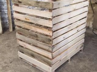 Bins de Madeira para Transporte e Armazenamento