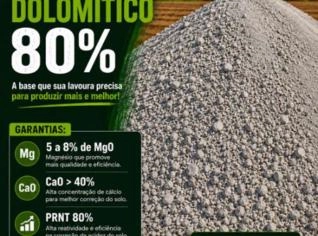 Calcário Dolomítico para Fertilizantes