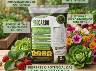 Biochar - Fertilizante Orgânico para Solo Revitalizado