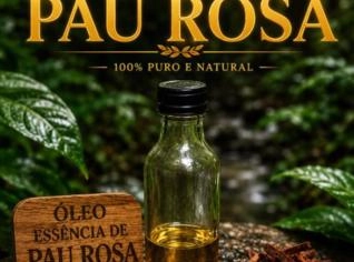 Óleo Essencial de Pau Rosa - 100% Natural