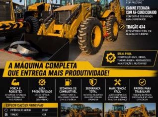 Retroescavadeira JCB 4CX em Rondonópolis