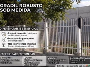 Gradil Robusto Sob Medida - SP