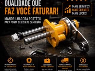 Torno Portátil Mogue Custom Garage