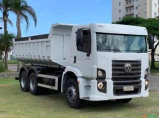 Caminhão Caçamba VW 24250 - 2012 com Pneus Novos
