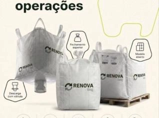 Big Bags Novos e Lavados - Alta Resistência