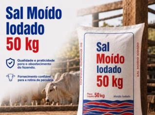 Sal Branco - Nutrição Animal em Mossoró