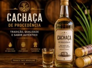 Cachaça de Procedência - 42° GL São Miguel do Passa Quatro