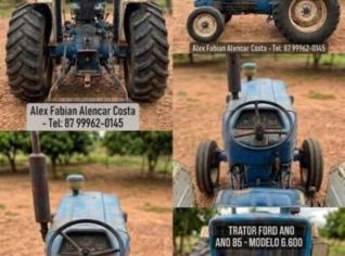 Trator Ford 6.600 - Direção Hidráulica em Petrolina - PE