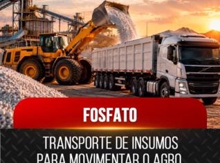 Transporte Eficiente de Fosfato em Uberaba