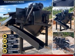 Peneira Vibratória 3 Decks 3x2 mts à Venda