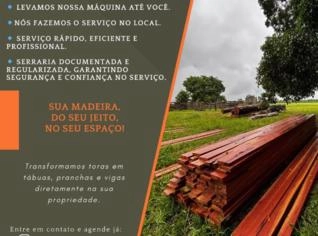 Serraria Móvel em Santa Rita D