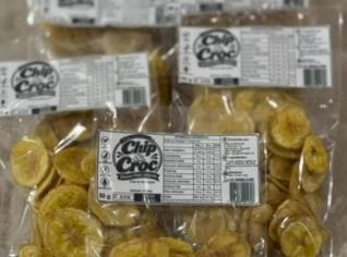 Chips de Banana Chip & Croc - Snack Crocante