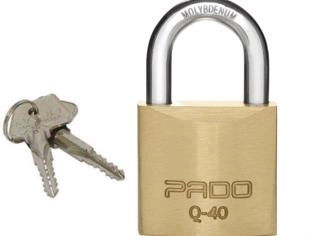 Cadeado Tetra Q-40 - Segurança em Latão Maciço