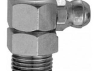 Graxeira Angular 1/4" - 90 Graus Zincada