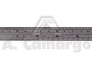 Régua de Aço 6" para Medição Precisa