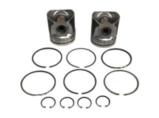 Pistão com Anéis Maxion P4000T - Mahle Metal Leve