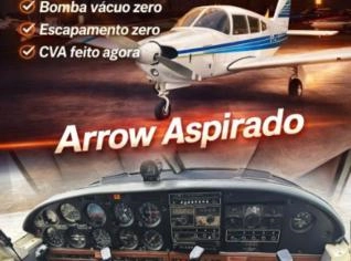 Avião Arrow Aspirado Motor Zero em Lucas do Rio Verde