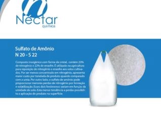 Sulfato de Amônio Importado - Qualidade Garantida
