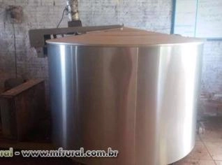Resfriador de Leite inox 1500L novíssimo