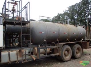 Tanque de Vinhaça Canavieiro 15.000L Fibra de Vidro