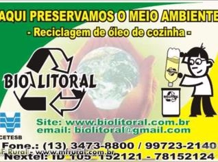 Compro Óleo de Fritura Usado Vegetal - Pagamento à Vista