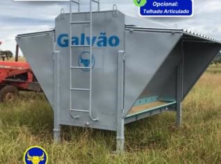 Silo Cocho Galvão 4000kg - Ideal para Grandes Rebanhos