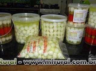 Ovos de Codorna em Conserva - Pacote com 90 Unidades
