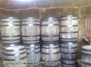 Tonéis e Barris de Carvalho + Equip. para Álcool