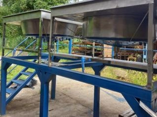 Tacho a Vapor Benatti 300-400L para Açúcar e Melado