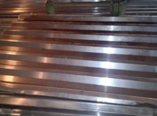 Telhas Alumínio Trapezoidal 2m x 1m - Novas
