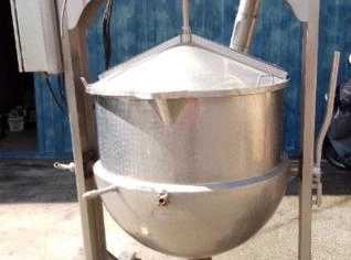 Tacho de Inox 300L para Doce