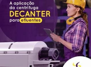 Decanter para Efluentes - Alta Eficiência
