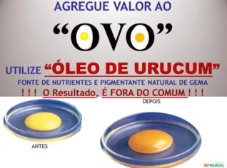Óleo Concentrado de Urucum para Aves - 1 Litro