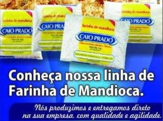 Farinha de Mandioca Fina e Grossa - Diversos Sabores e Qualidades