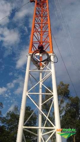 Torre Estaiada Antena Telecom RTK Rural