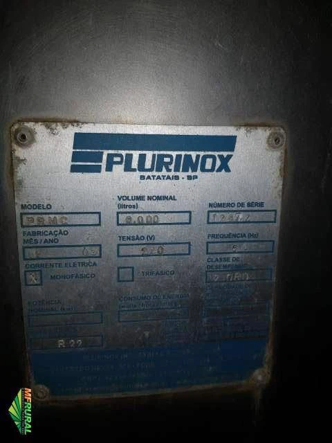 Tanque de Leite PLURINOX 6.000 litros