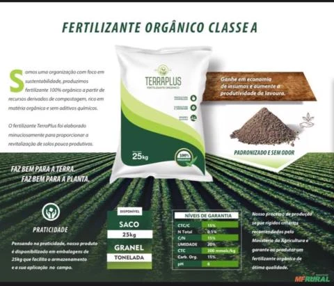 Adubo Fertilizante Orgânico a Granel - Fuja do Esterco e da Cama de Frango