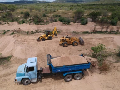 Jazida de Areia ja Legalizada na ANM e com Licença Ambiental