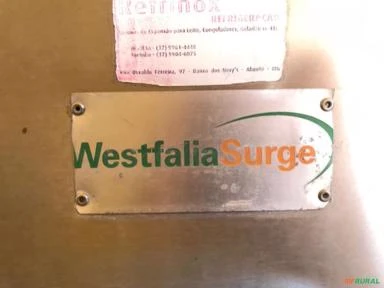 Tanque Refrigerador de Leite - WestfaliaSurge - 2.500,00 Litros