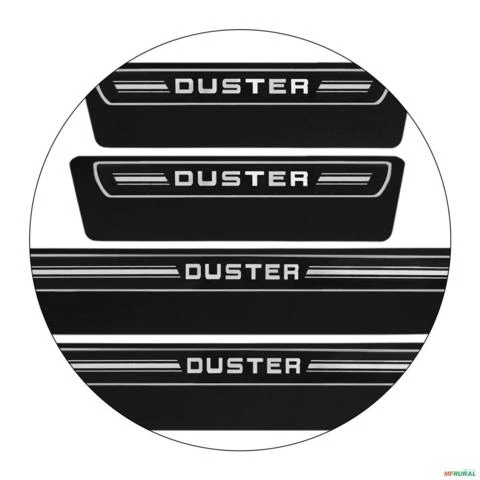 Jogo de Soleira Premium Duster 2012 a 2023 Elegance 4 Portas