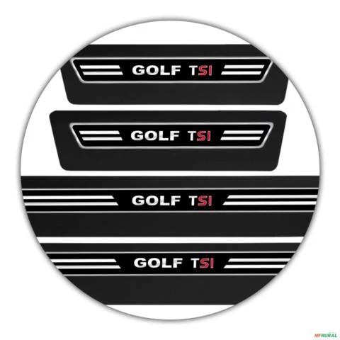 Jogo de Soleira Premium Golf TSI 2012 a 2020 Elegance 4 Portas