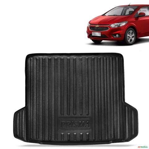 Tapete de Porta Malas Bandeja Chevrolet Prisma 2013 a 2019 Carbag