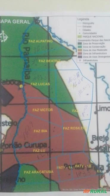Area no Piaui 10.000 hectares com icmbio