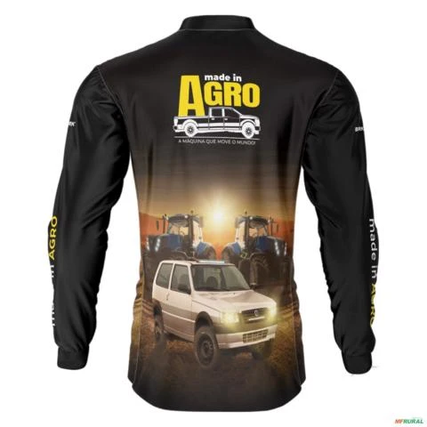Camisa Agro BRK Made in Agro Uno com UV50 + -  Gênero: Masculino Tamanho: PP