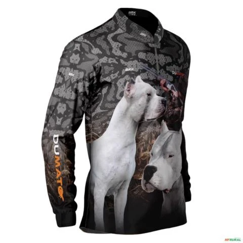 Camisa de Caça BRK DuMato Dogo Argentino com UV50 + -  Gênero: Masculino Tamanho: G