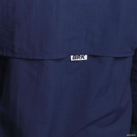 Camisa Work BRK com Proteção UV50+ - Azul -  Gênero: Masculino Tamanho: G