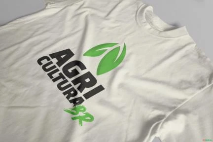 Camiseta Agro Brk Agricultura Algodão Egípcio -  Cor: Branco Tamanho: PP
