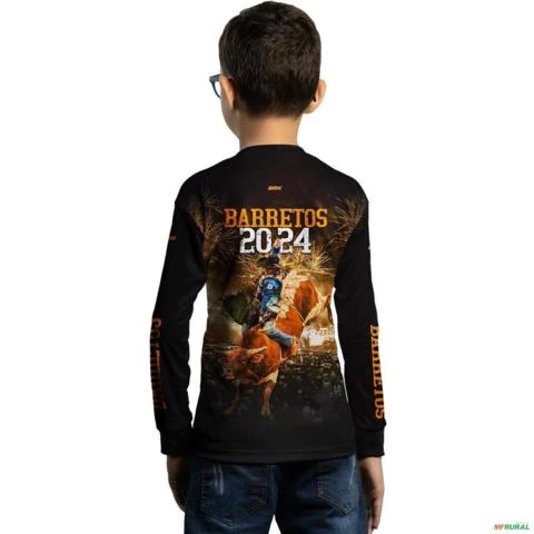 Camisa Agro BRK Barretos 2024 Com UV50+ -  Gênero: Infantil Tamanho: Infantil GG